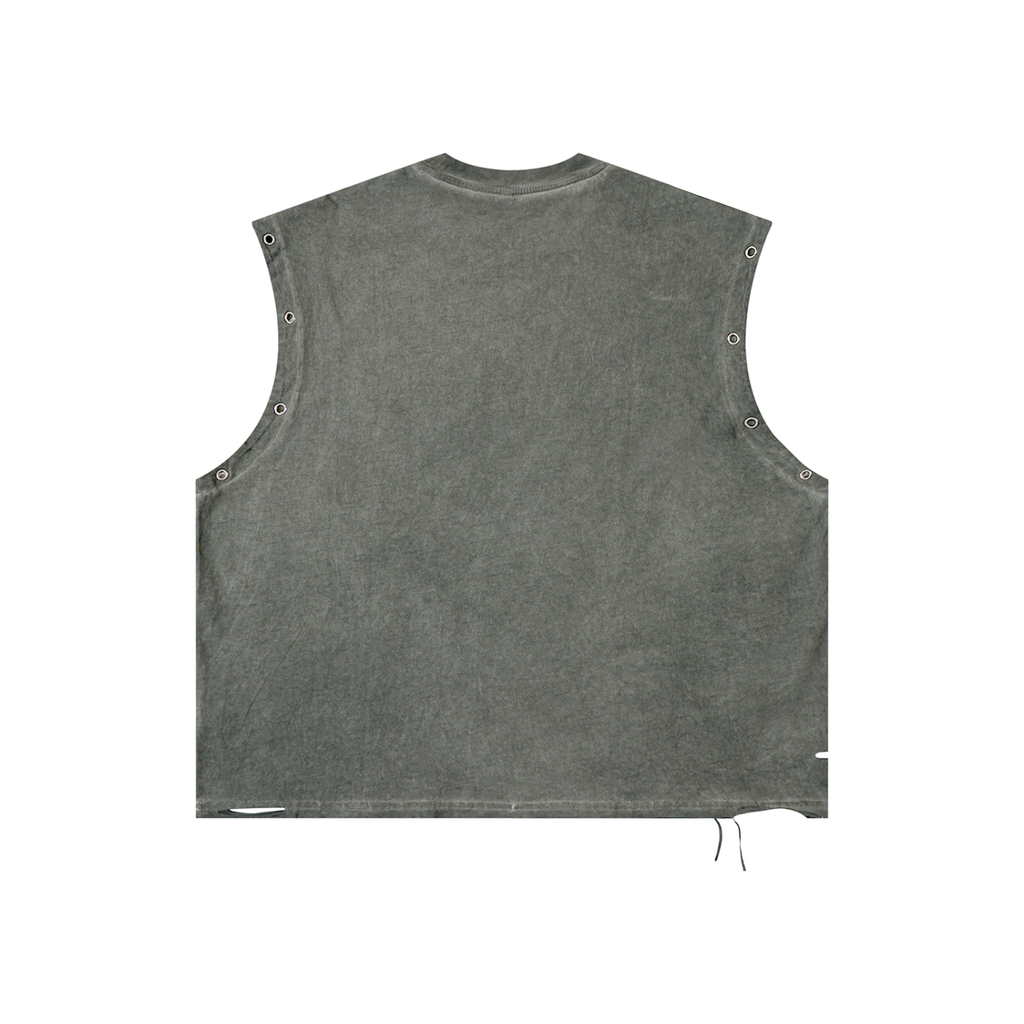 Distressed  unisex Tank Top