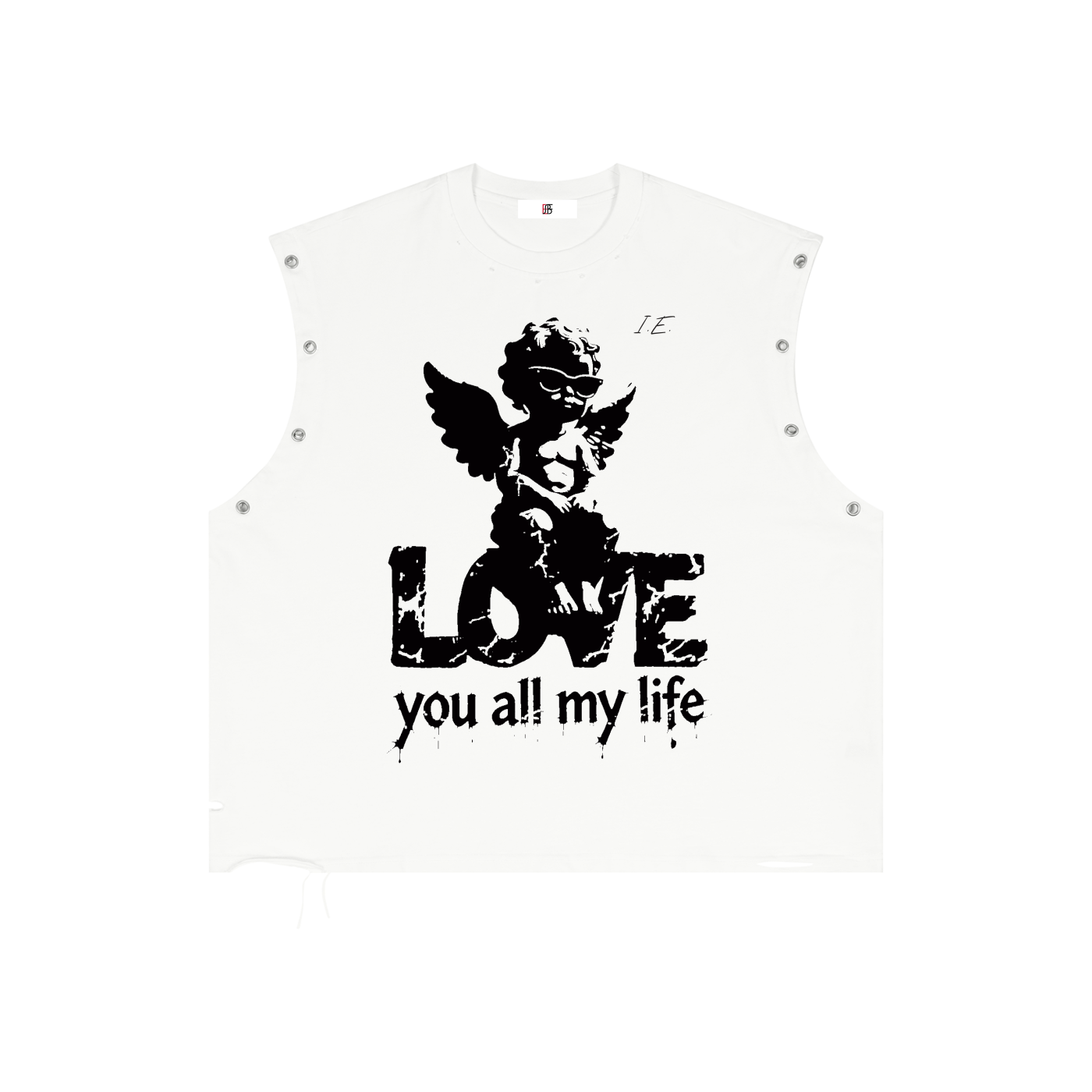 Distressed  unisex Tank Top