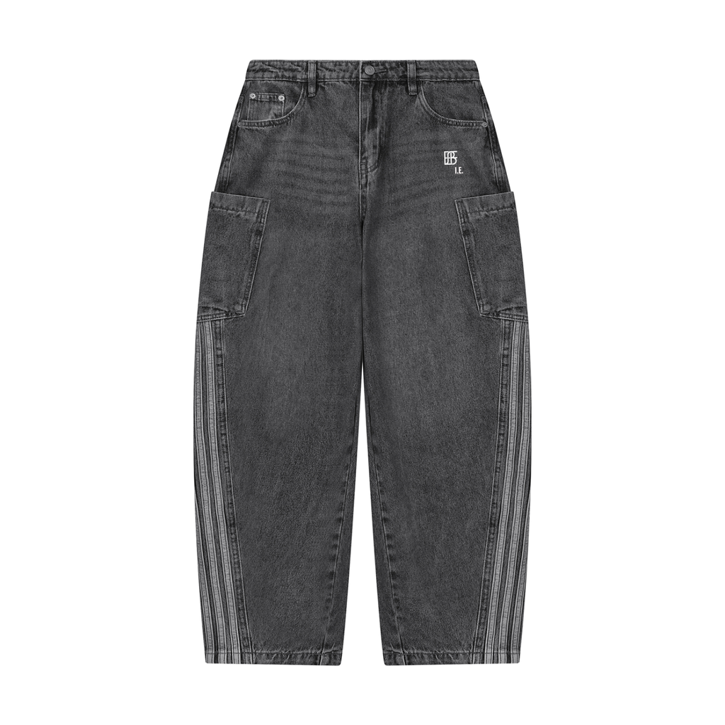 Women's Vintage Wash Barrel Leg Jeans