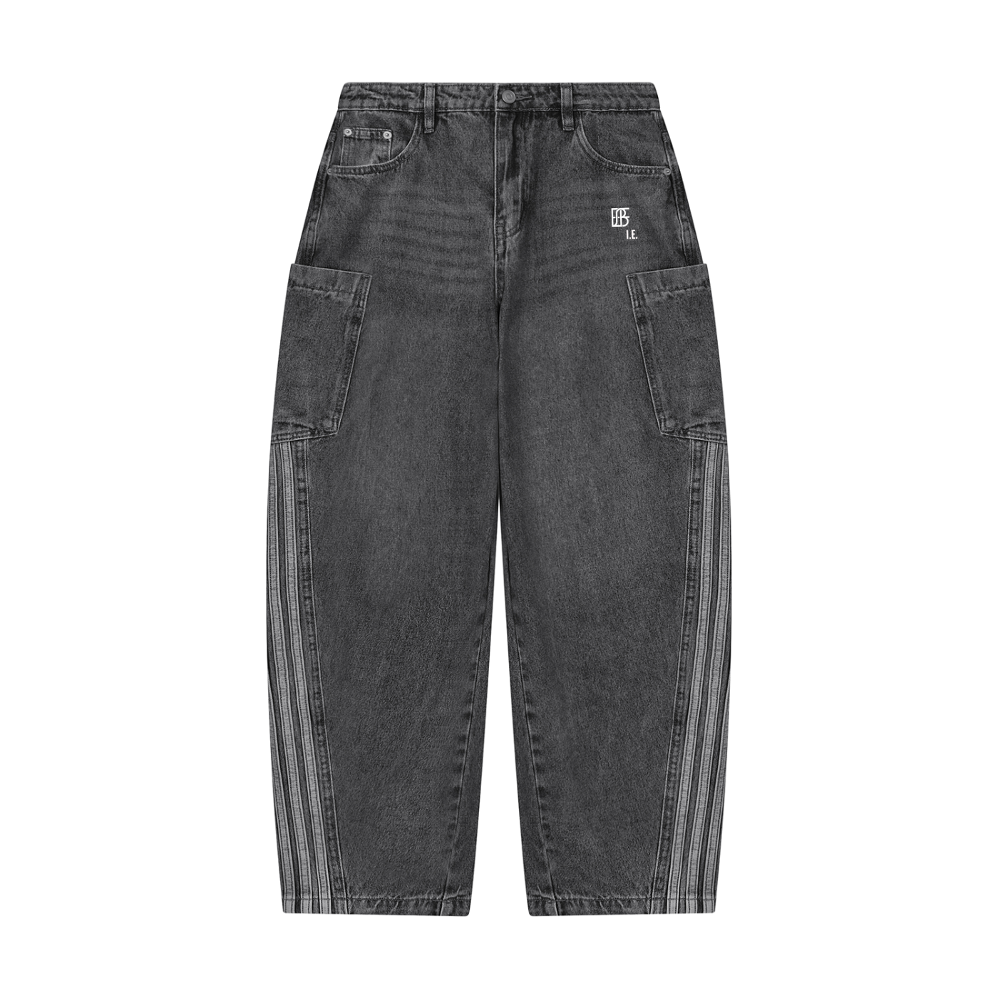 Women's Vintage Wash Barrel Leg Jeans