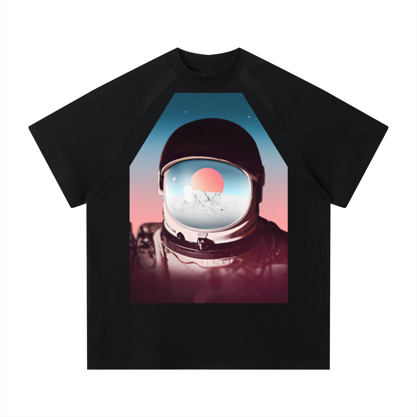 Contrast Panel Performance T-Shirt (unisex fit)