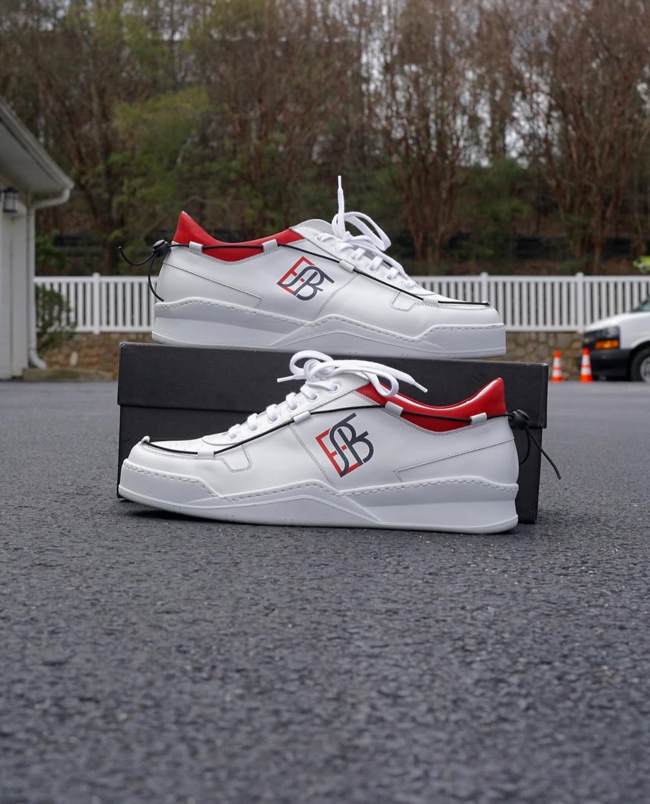 White I.E. members only vol.1 sneakers (pre-order until Dec 28th)