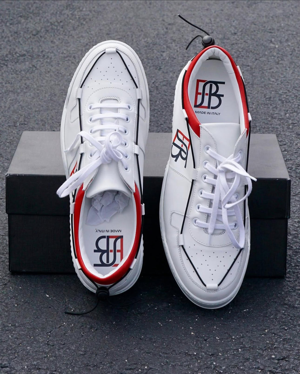 White I.E. members only vol.1 sneakers (pre-order until Dec 28th)