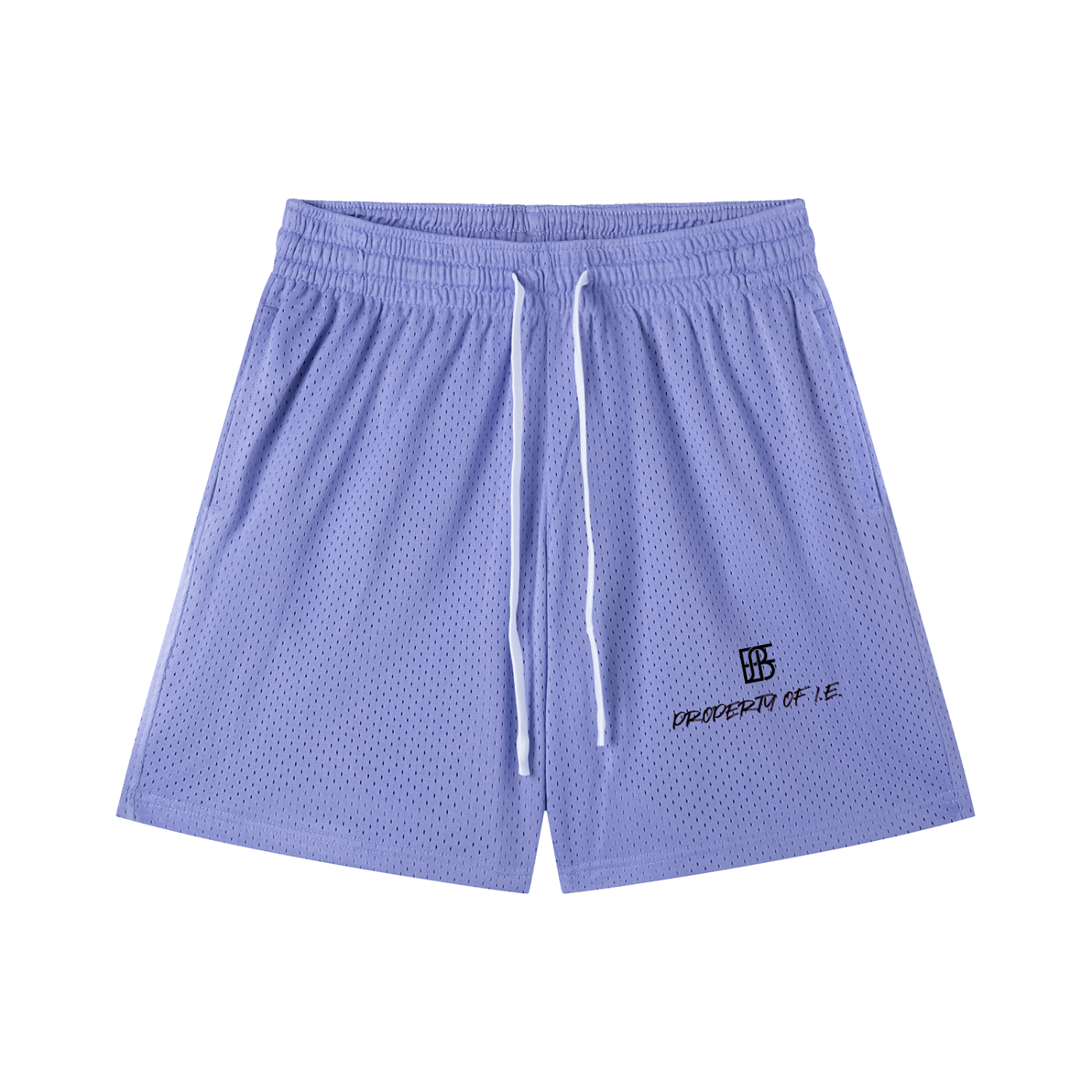 Mesh Drawstring Shorts