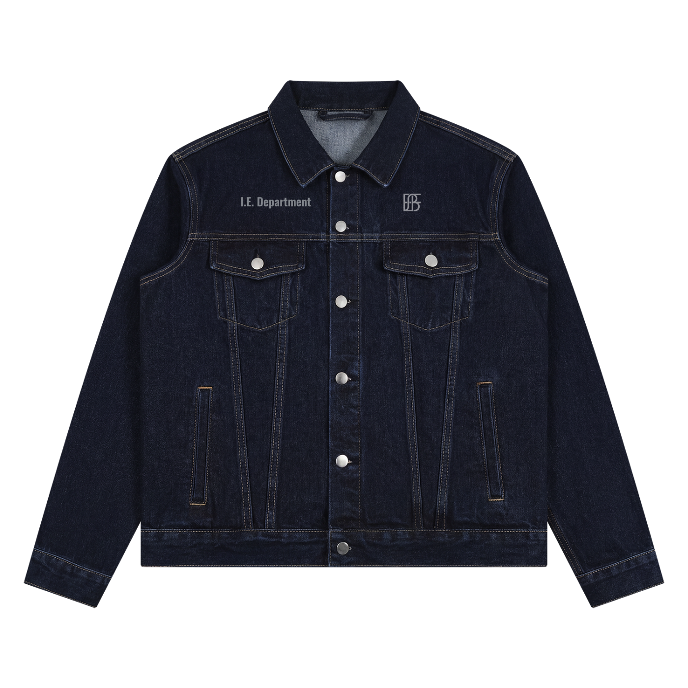 Unisex Vintage Wash Denim Jacket