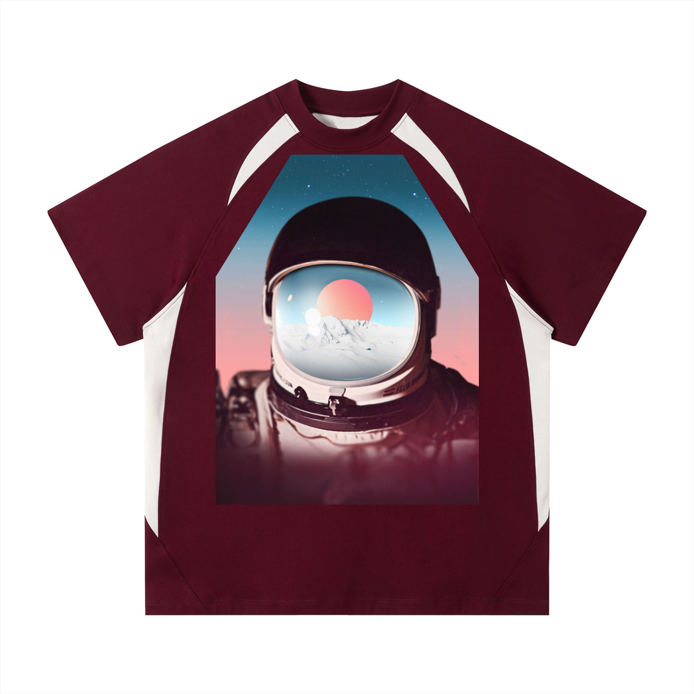 Contrast Panel Performance T-Shirt (unisex fit)