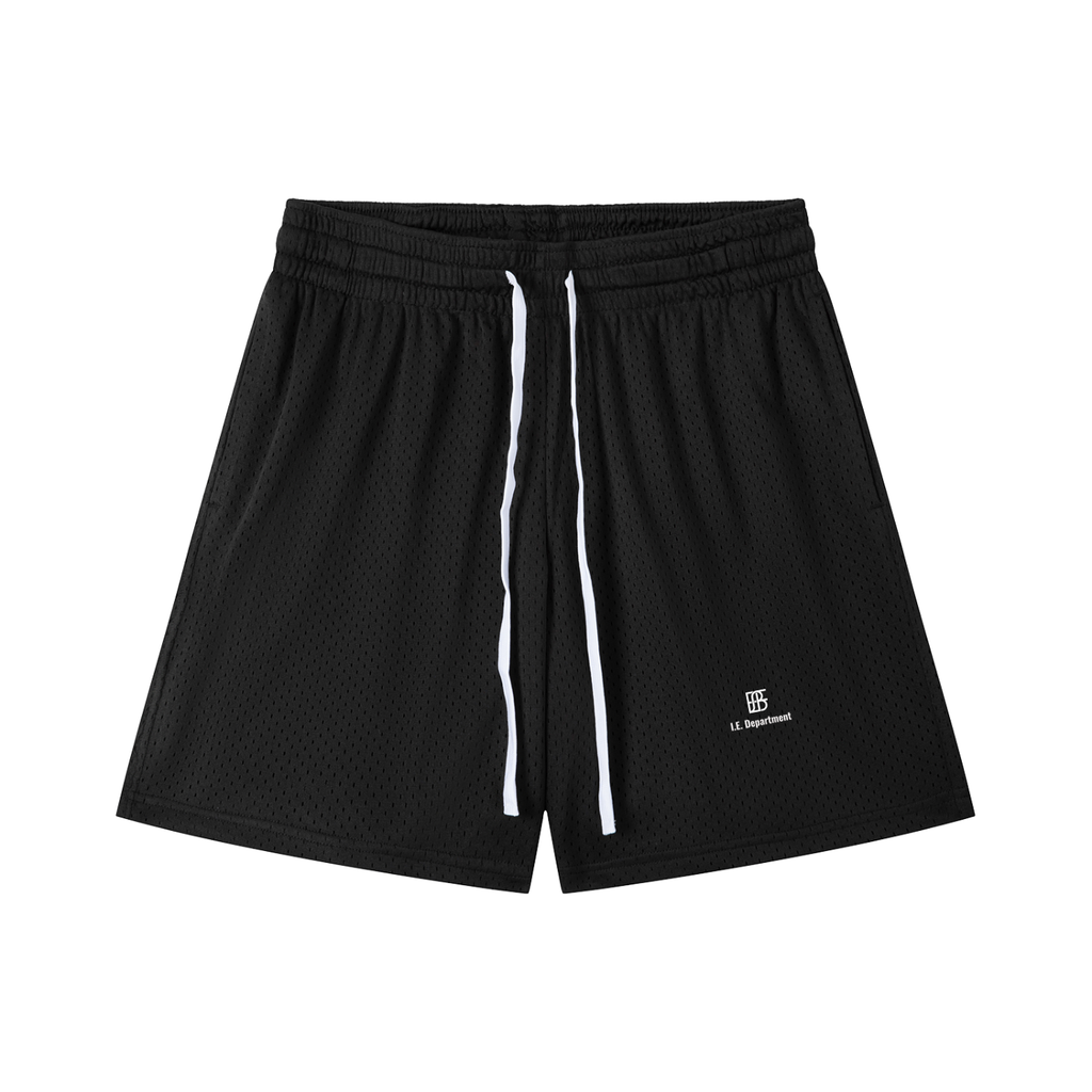 Mesh Drawstring Shorts