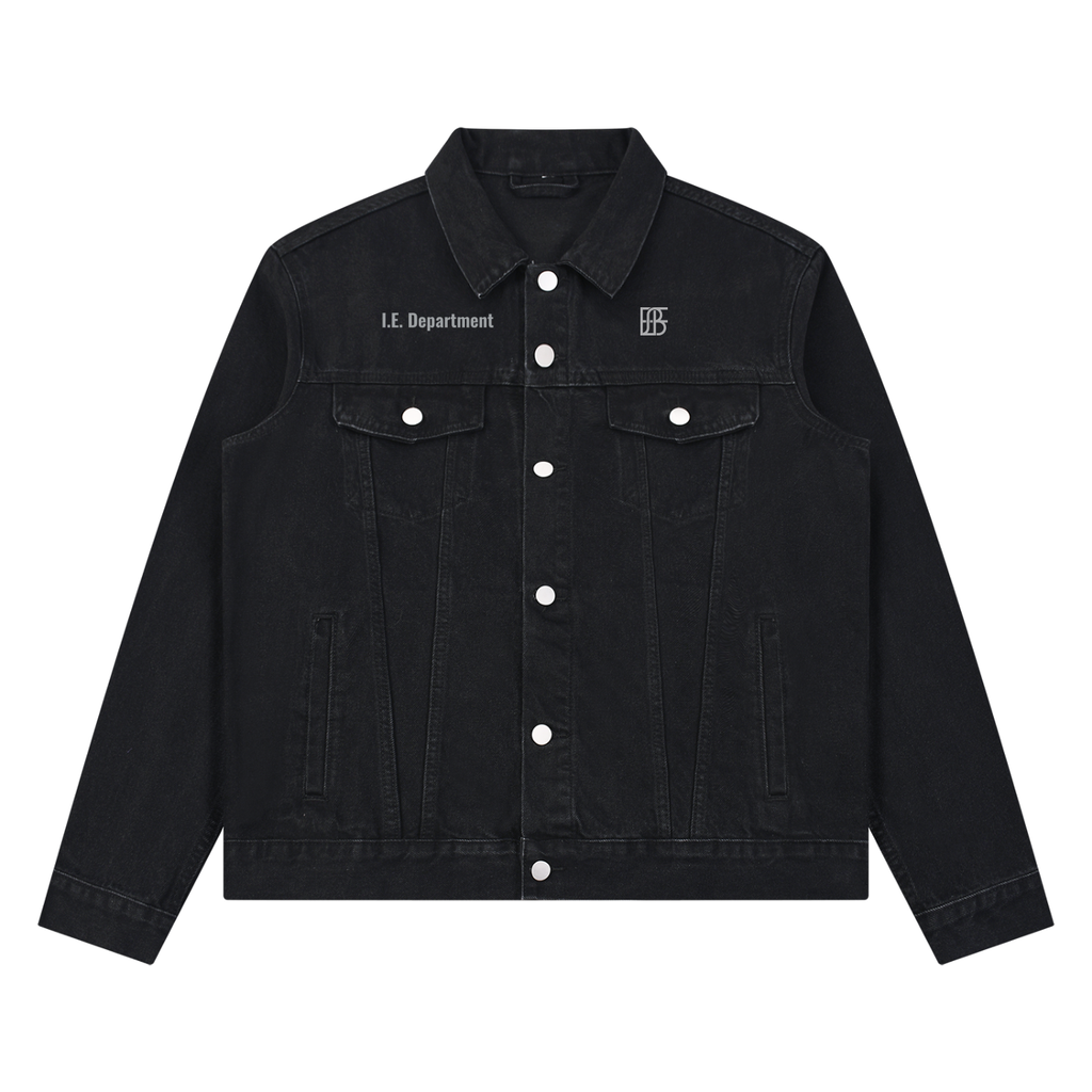 Unisex Vintage Wash Denim Jacket