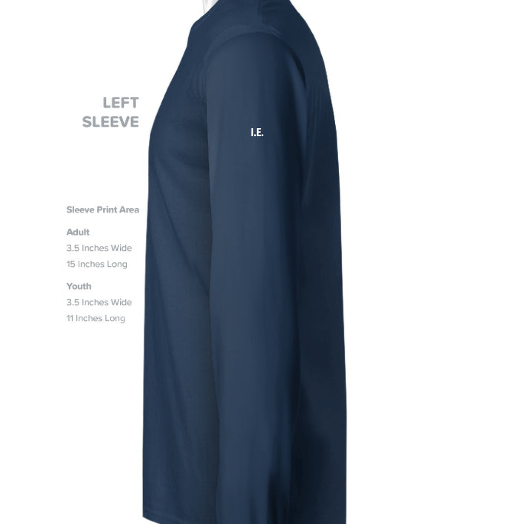 SOLID NAVY BLEND - SLEEVE_LEFT